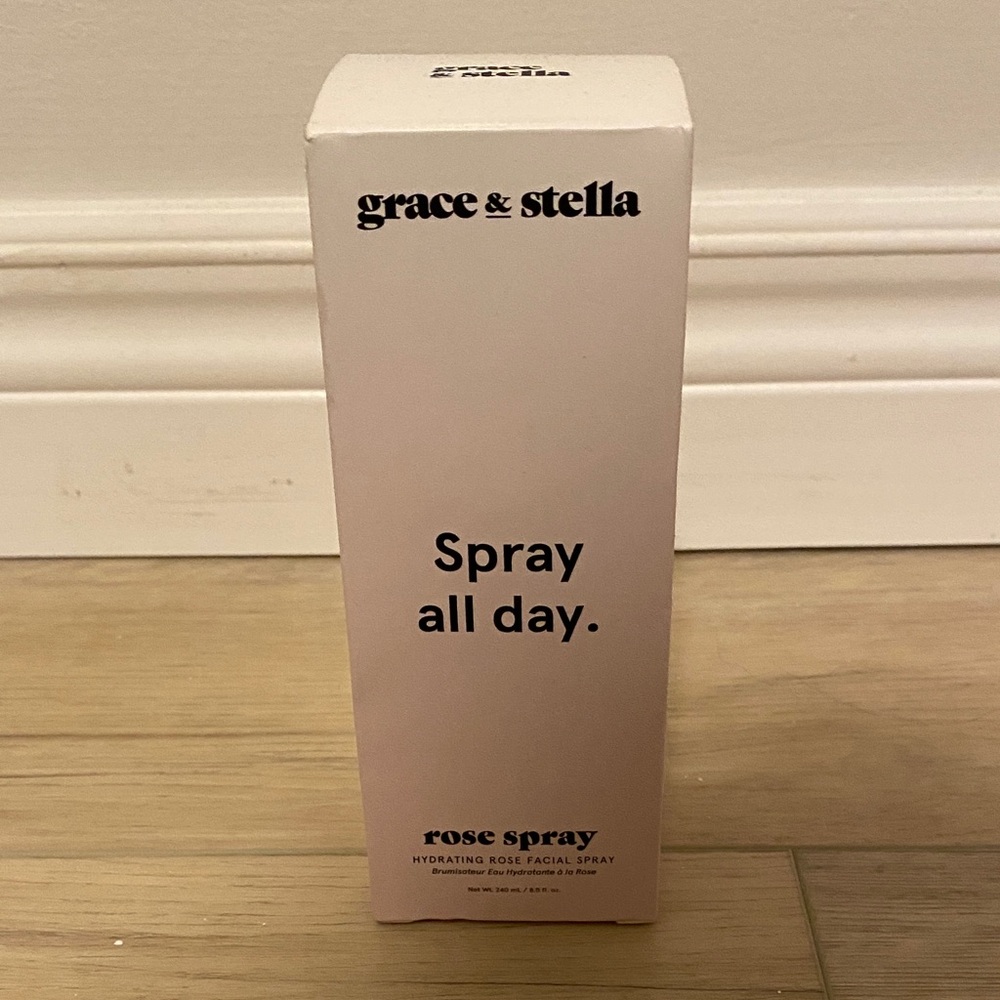Grace & Stella Spray all day Rose Spray Hydrating rose facial spray